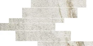 Мозаика Floor Gres Walks White Modulo List. Sfals. Soft 21x40 матовая