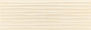 Плитка Baldocer Wellen Velvet Cream 30x90 глянцевая