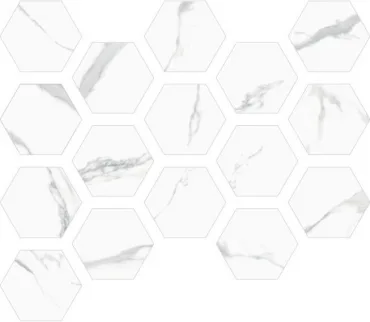 Керамогранит ITT Ceramic White Soul Hexa 23,2x26,7 матовый