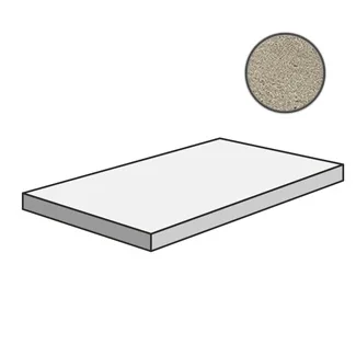 Ступень Atlas Concorde Russia Wise Silver Grey Scalino Angolare SX 33x60 матовая