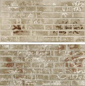 Декоративный элемент Leonardo Word Up Graffity Beige Mix 30x60 матовый