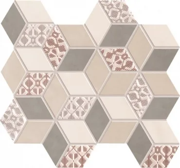 Декоративный элемент Marca Corona Work Mix Gloss Rombi 26x28 глянцевый