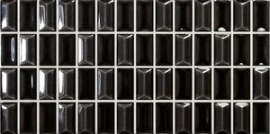 Плитка Wow 3D Bars 135540 Diamond Onix Gloss 12.5x25 глянцевая