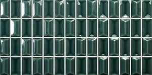 Плитка Wow 3D Bars 135543 Diamond Emerald Gloss 12.5x25 полированная