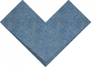 Плитка Wow Boho Elle Blue Raku 20x20 матовая