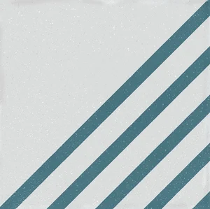 Керамогранит Wow Boreal Dash Decor White Blue 107205 18,5x18,5 матовый