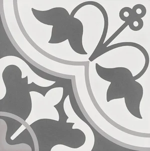 Керамогранит Wow Cement Tradition Decor 1 Grey 107948 18,5x18,5 матовый