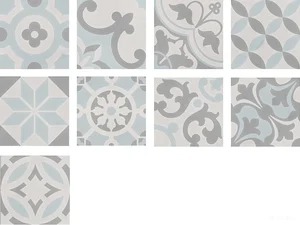 Керамогранит Wow Cement Tradition Decor Mix Warm 107947 18,5x18,5 матовый