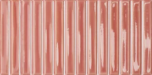 Плитка Wow Colour Notes Bars Rosemist 133163 12,5x25 глянцевая