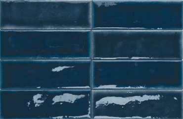 Плитка Wow Colour Notes Indigo 132967 4x12,5 глянцевая
