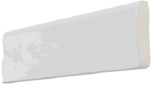 Бордюр Wow Crafted Bullnose Handmade Grey 3,5x15 глянцевый