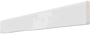 Бордюр Wow Crafted Bullnose Handmade White 3,5x30 глянцевый