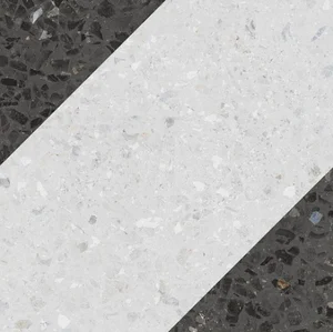 Декоративный элемент Wow Natural Drops Bit Decor Graphite 108804 18,5x18,5 матовый