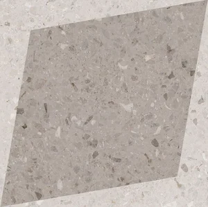 Декоративный элемент Wow Natural Drops Rhombus Decor Taupe 108806 18,5x18,5 матовый
