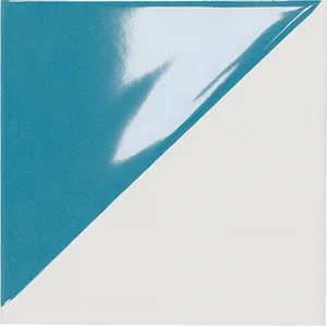 Плитка Wow Duo Cyan 15x15 глянцевая