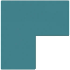 Керамогранит Wow Elle Floor Teal 18,5x18,5 матовый