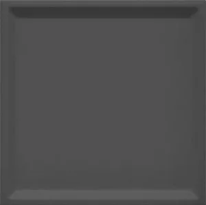 Плитка Wow Essential Inset L Black Matt 25x25 матовая
