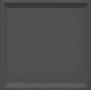 Плитка Wow Essential Inset L Black Matt 25x25 матовая