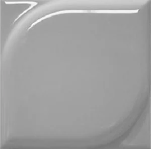 Плитка Wow Essential Leaf Grey Gloss 12,5x12,5 глянцевая