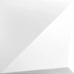 Плитка Wow Essential Noudel L White Gloss 25x25 глянцевая