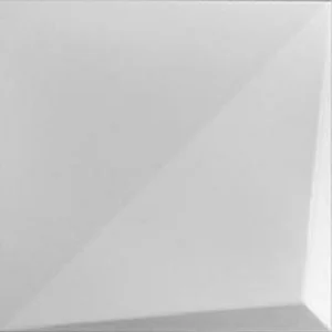Плитка Wow Essential Noudel L White Matt 25x25 матовая