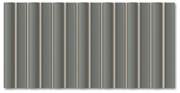 Плитка Wow Faces Bars Steel Blue 133426 12,5x25 матовая