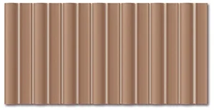 Плитка Wow Faces Bars Tan 133423 12,5x25 матовая