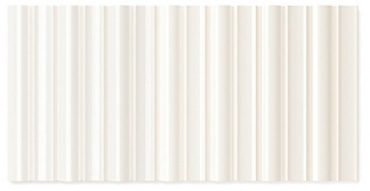 Плитка Wow Faces Bars White Gloss 133432 12,5x25 глянцевая
