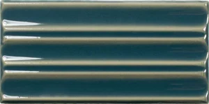 Плитка Wow Fayenza Belt Peacock Blue 6,2x12,5 глянцевая