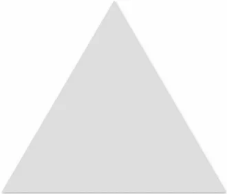 Floor Tiles Triangle Ice White Matt