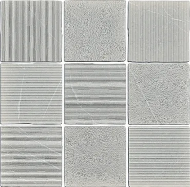 Керамогранит Wow Gea Carved Grey 12x12 матовый
