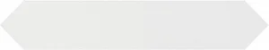 Плитка Wow Gradient Crayon White Matt 4,3x24,3 матовая