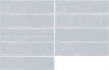 Декоративный элемент Wow Gradient Decor Blue Matt 7,5x30 матовый