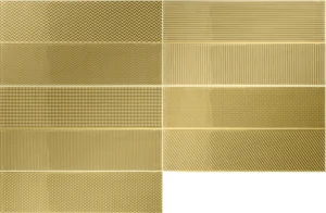 Декоративный элемент Wow Gradient Decor Gold Gloss 7,5x30 глянцевый