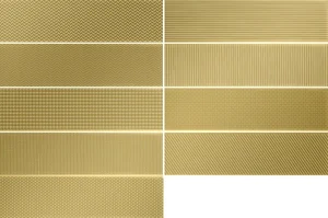 Декоративный элемент Wow Gradient Decor Gold Matt 7,5x30 матовый