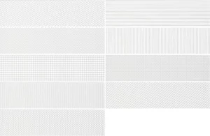 Декоративный элемент Wow Gradient Decor White Matt 7,5x30 матовый