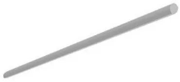 Бордюр Wow Gradient Rounded Edge Greige Matt 109554 1,1x30 матовый