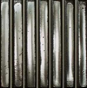 Керамогранит Wow London Calling 134904 Lc Bars Silver глянцевый 11,6x11,6