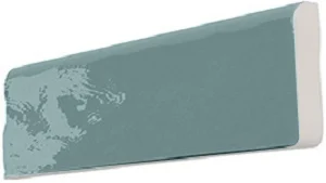 Бордюр Wow Mestizaje Bullnose Zellige Turques 3,5x12,5 глянцевый