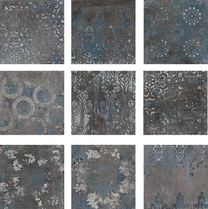 Плитка Wow Mestizaje Chateau Antique Graphite 18,5x18,5 матовая