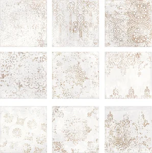 Плитка Wow Mestizaje Chateau Antique White Gloss 18,5x18,5 глянцевая
