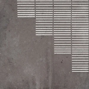 Плитка Wow Mestizaje Chateau Lines Graphite 120449 18,5x18,5 матовая