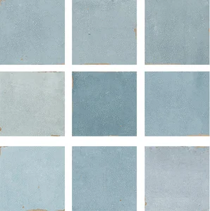 Декоративный элемент Wow Mestizaje Zellige Decor Aqua 12,5x12,5 глянцевый