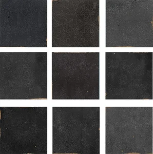 Декоративный элемент Wow Mestizaje Zellige Decor Graphite 12,5x12,5 глянцевый