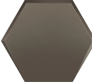 Плитка Wow Metallic Edition Mini Hexa Contract Steel 15x17,3 глянцевая