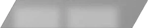 Плитка Wow Subway Lab Chevron A Ash Grey Gloss 5x23 глянцевая