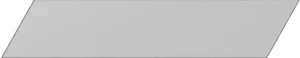 Плитка Wow Subway Lab Chevron A Ice White Matt 5x23 матовая