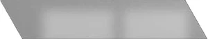 Плитка Wow Subway Lab Chevron B Ash Grey Gloss 5x23 глянцевая