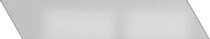 Плитка Wow Subway Lab Chevron B Ice White Gloss 5x23 глянцевая