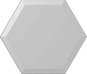 Плитка Wow Subway Lab Mini Hexa Bevel Ice White Matt 15x17,3 матовая
